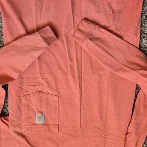 Carhartt Women's Long Sleeve Tee - Coral